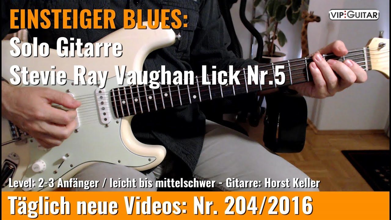 Stevie Ray Vaughan Lick Nr. 5