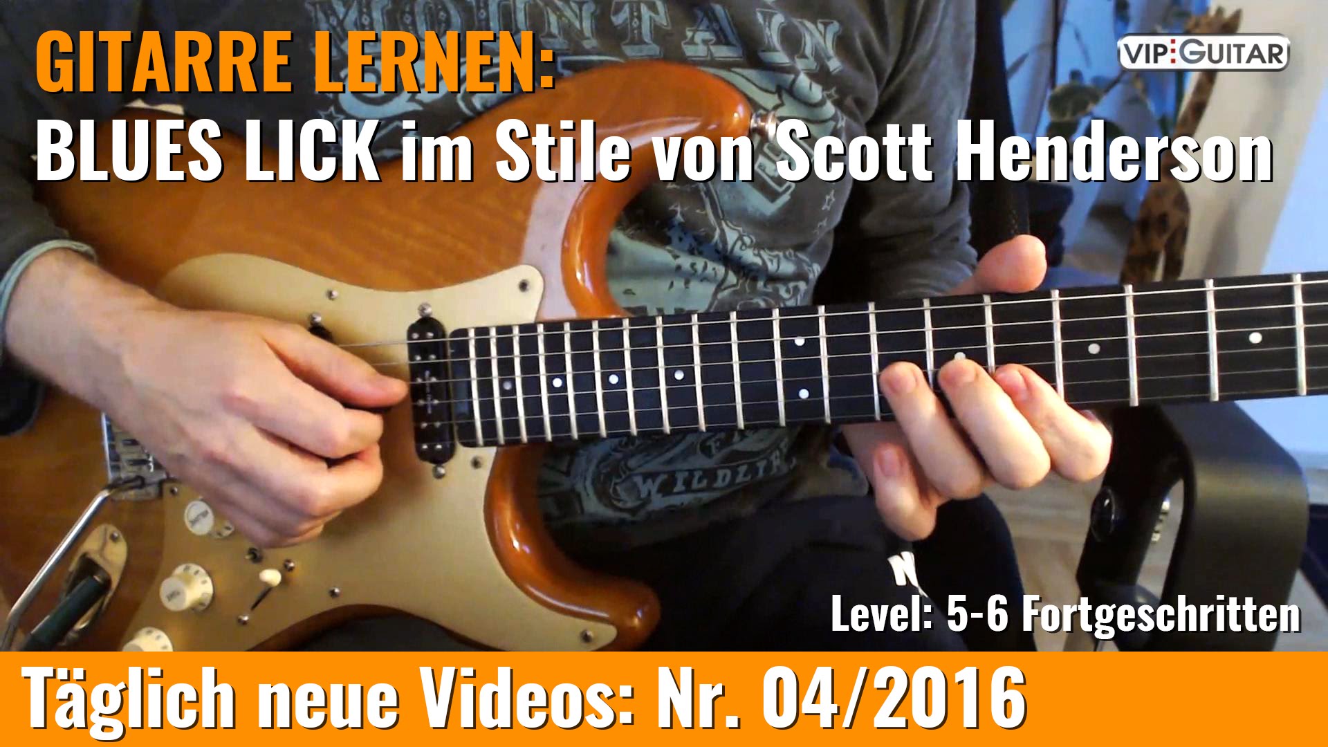 Blues Lick im Stile von Scott Henderson