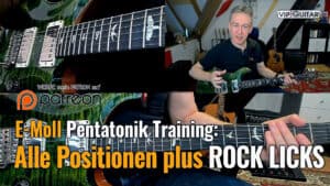 E-Moll Pentatonik Training