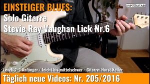 Stevie Ray Vaughan Lick Nr. 6