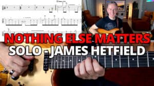 Nothing else matters Solo James Hetfield