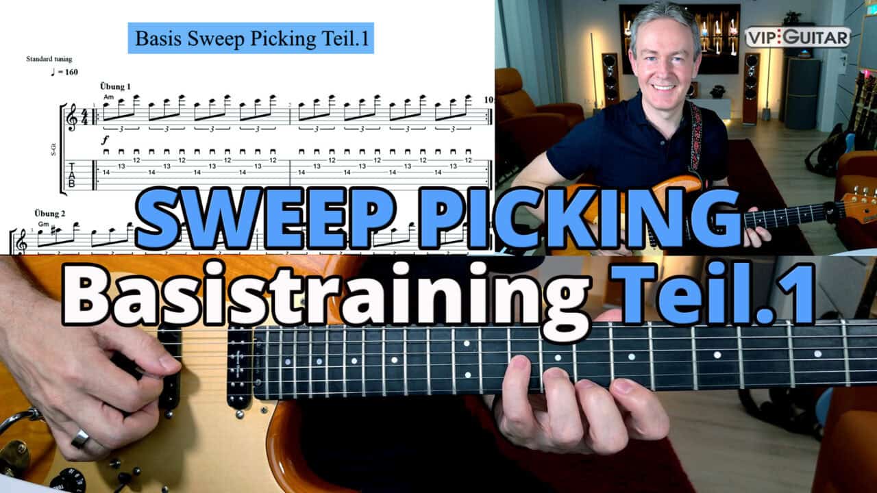 Sweep Picking Training Teil.1