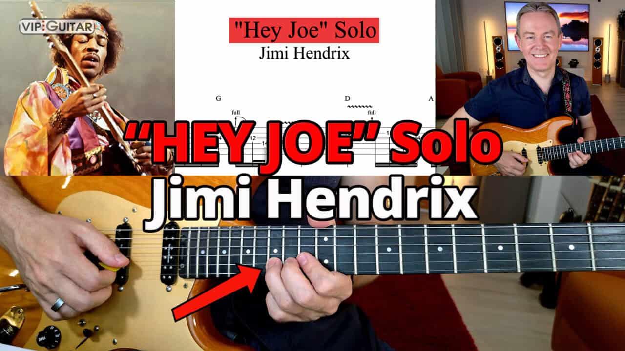 Hey Joe Solo Jimi Hendrix