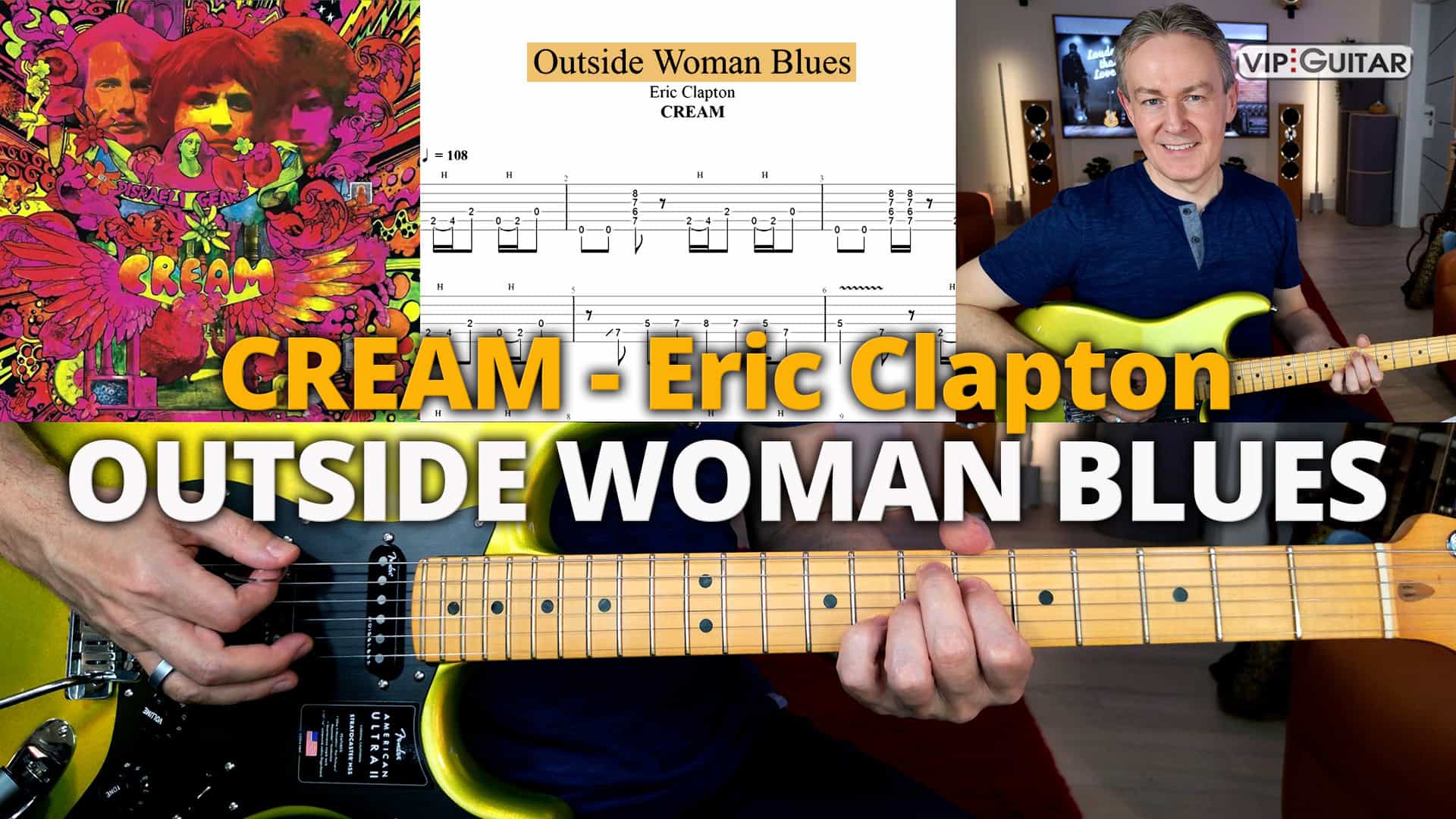 OUTSIDE Woman Blues - Cream